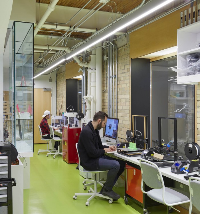 Toronto Metropolitan University FCAD Digital Fabrication Lab