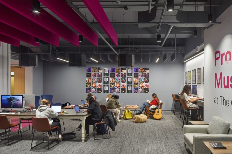 Toronto Metropolitan University Professional Music Lounge