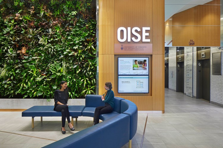 University of Toronto OISE Lobby and Entrance